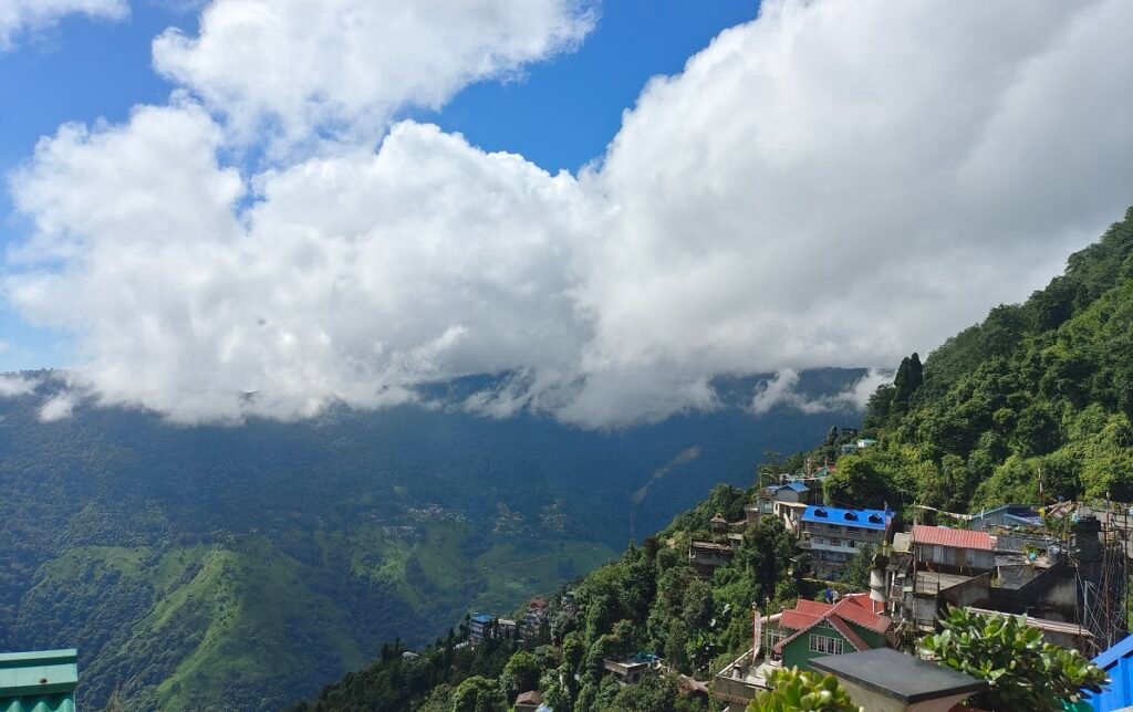 View from Darjeeling Homestay